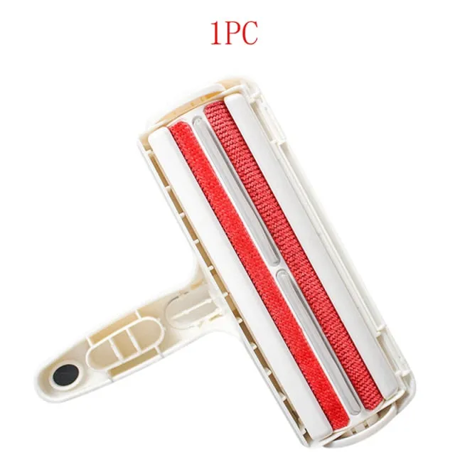 2 Way Pet Hair Roller Remover Lint Brush Dog Comb