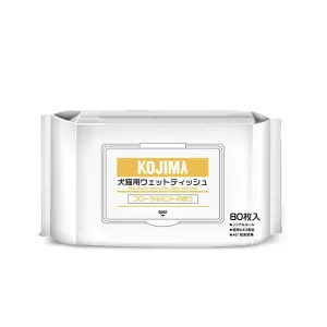 [3 FOR $11] Kojima Herbal Dog & Cat Wipes 80pcs