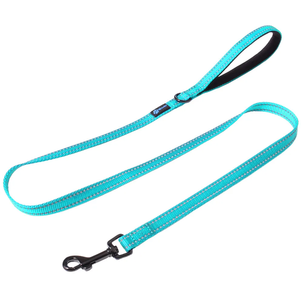 6 FT x 5/8" Wide Small Dog Nylon Reflective Dog Leash