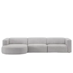 Amanda Sectional Curve Chaise Sofa