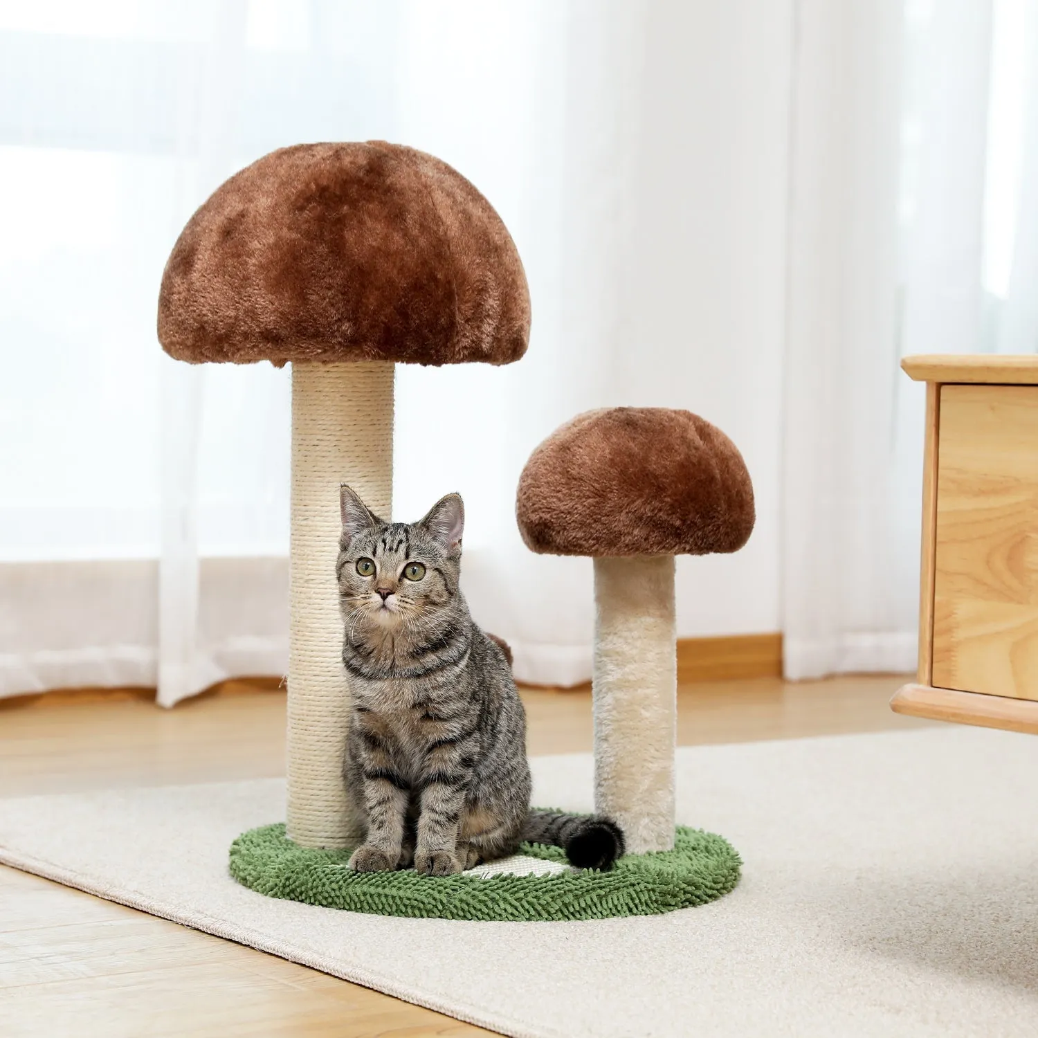 Cactus Cat Tower - Cute Cactus Cat Tree Scratching Post