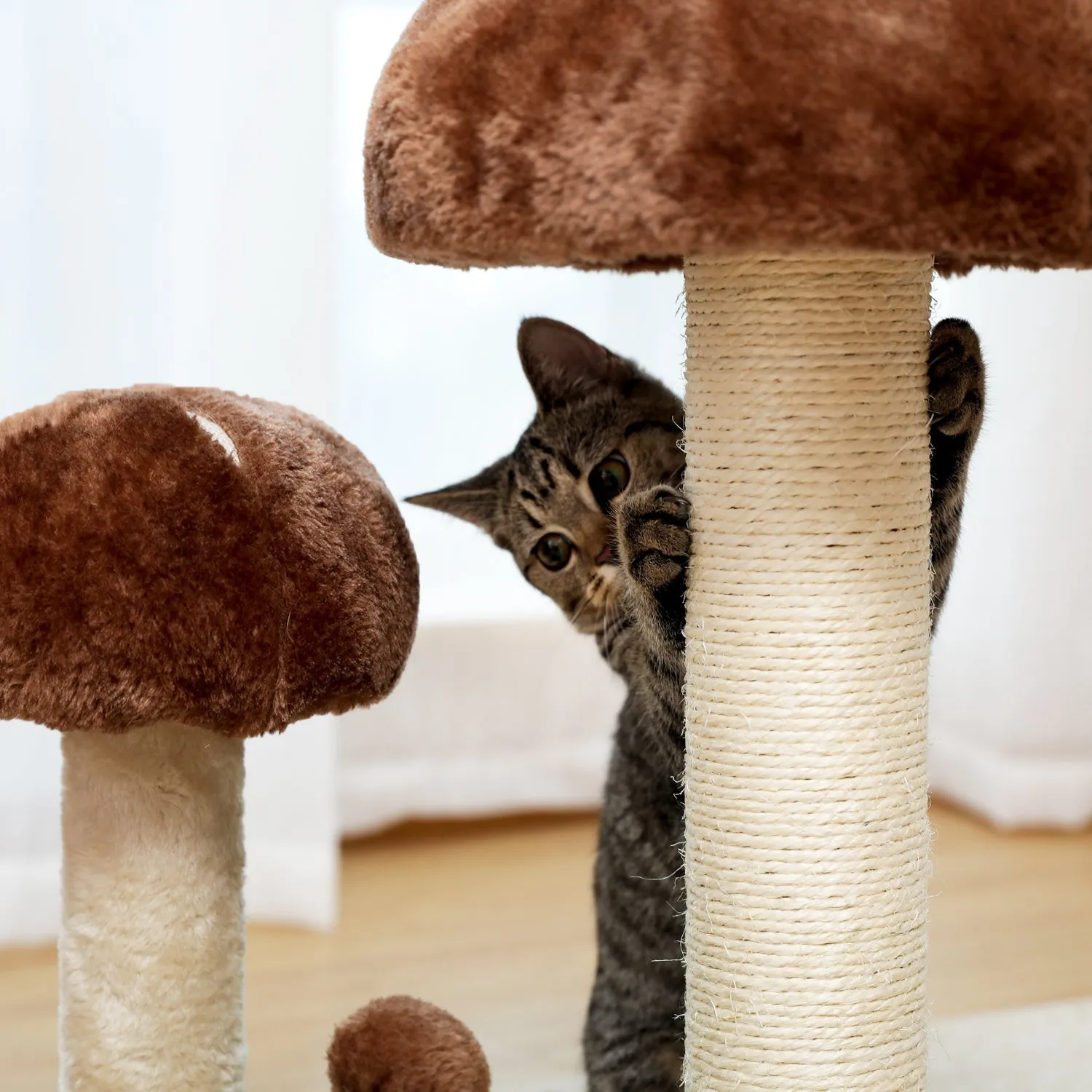 Cactus Cat Tower - Cute Cactus Cat Tree Scratching Post