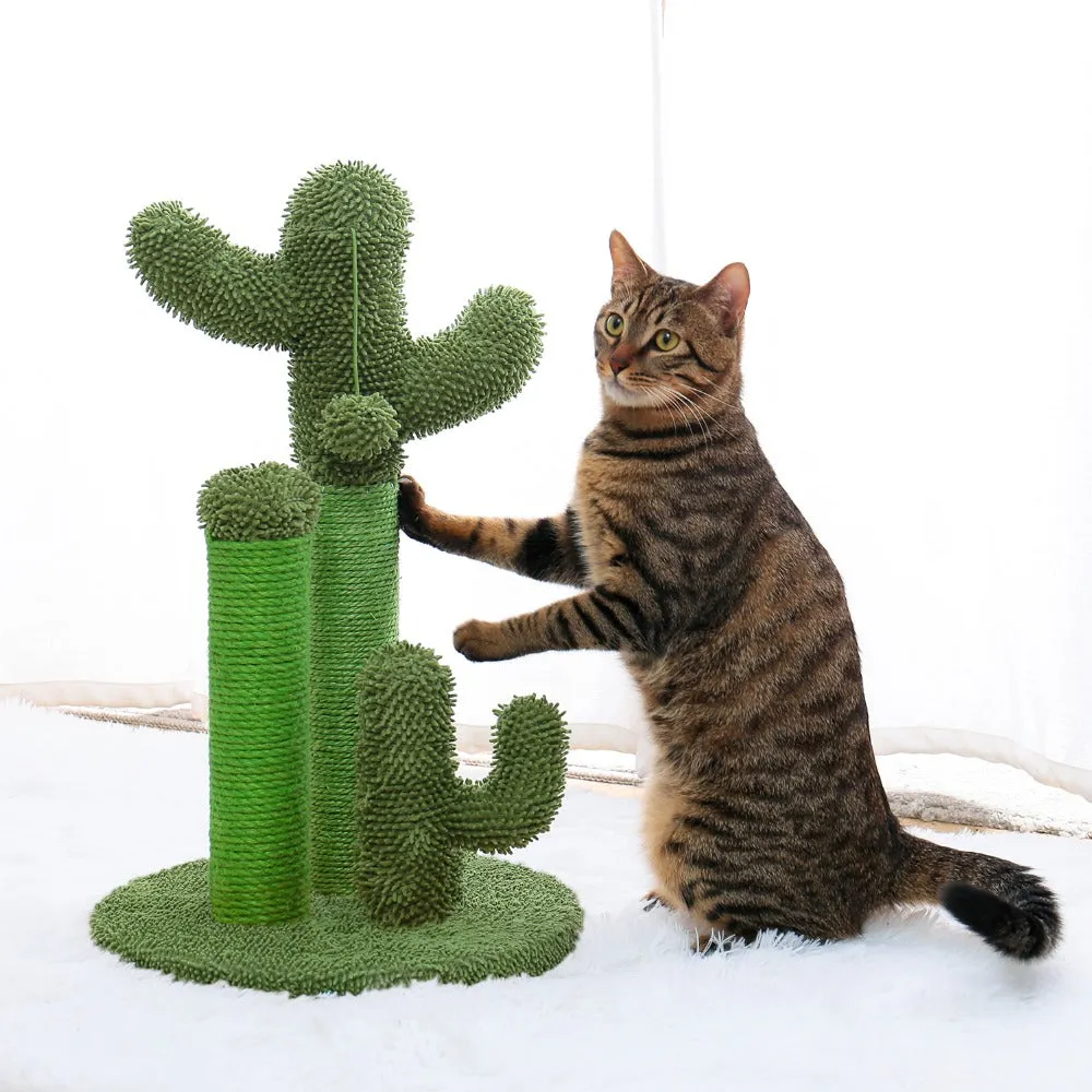 Cactus Cat Tower - Cute Cactus Cat Tree Scratching Post