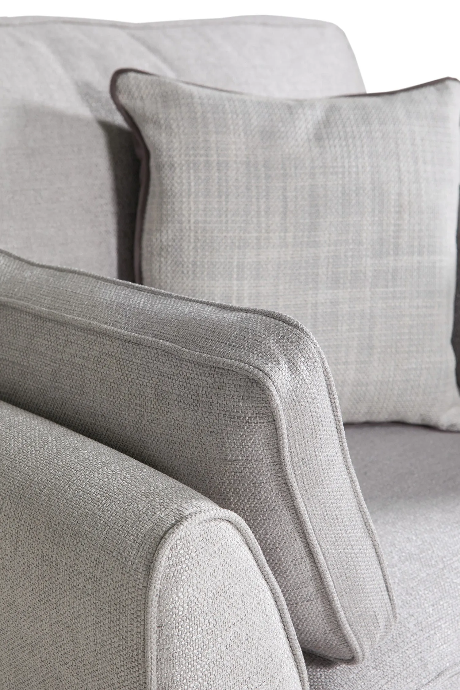 Cantrell Corner Sofa Grey RHF
