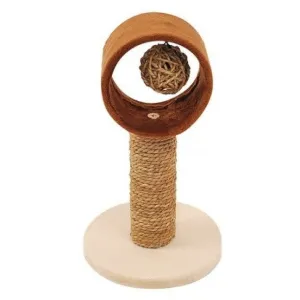 Catit Design Kitty Hangout Plush & Seagrass - 16.5x29cm