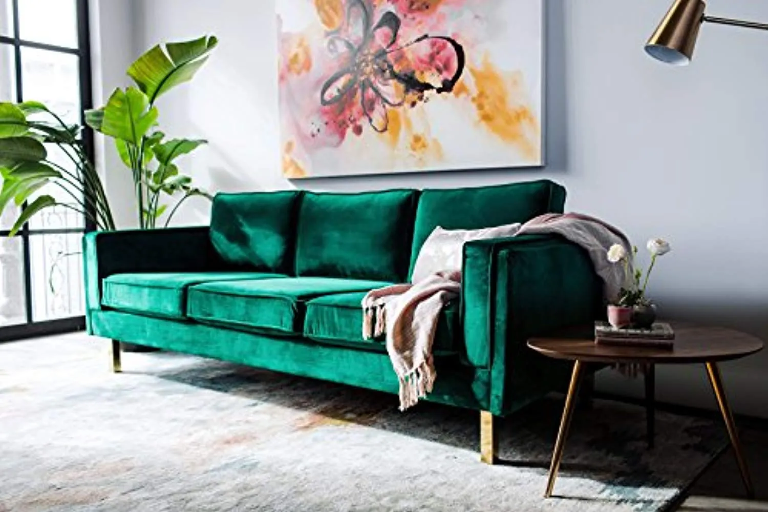 CHIC  Lexington Sofas, Green Velvet
