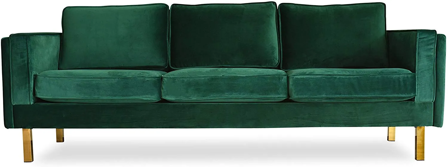 CHIC  Lexington Sofas, Green Velvet
