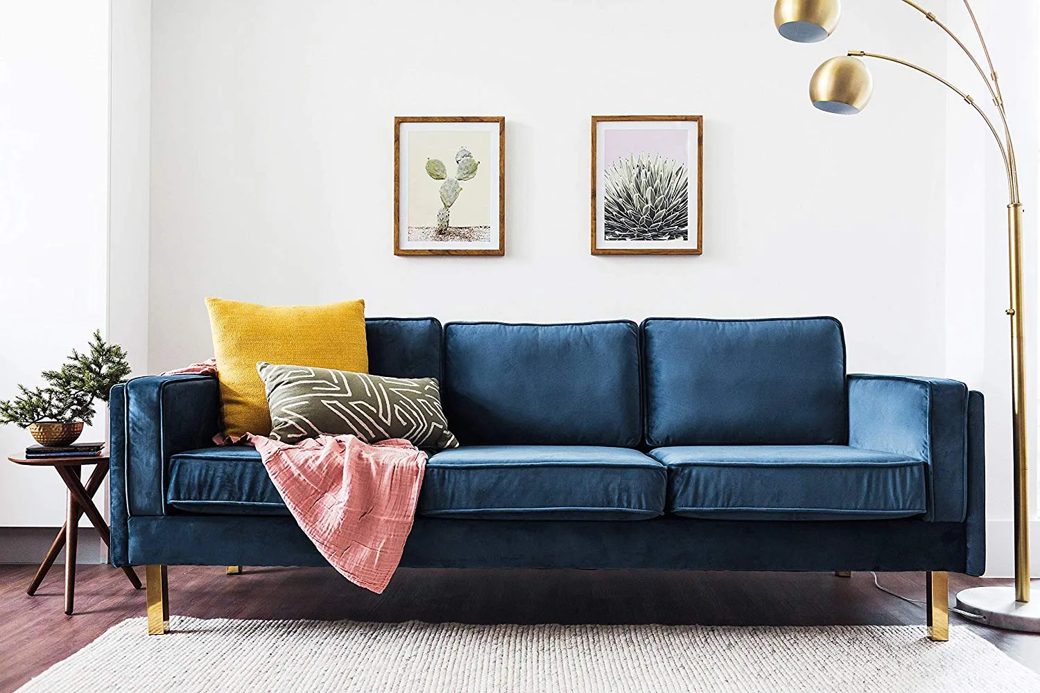 CHIC  Lexington Sofas, Green Velvet