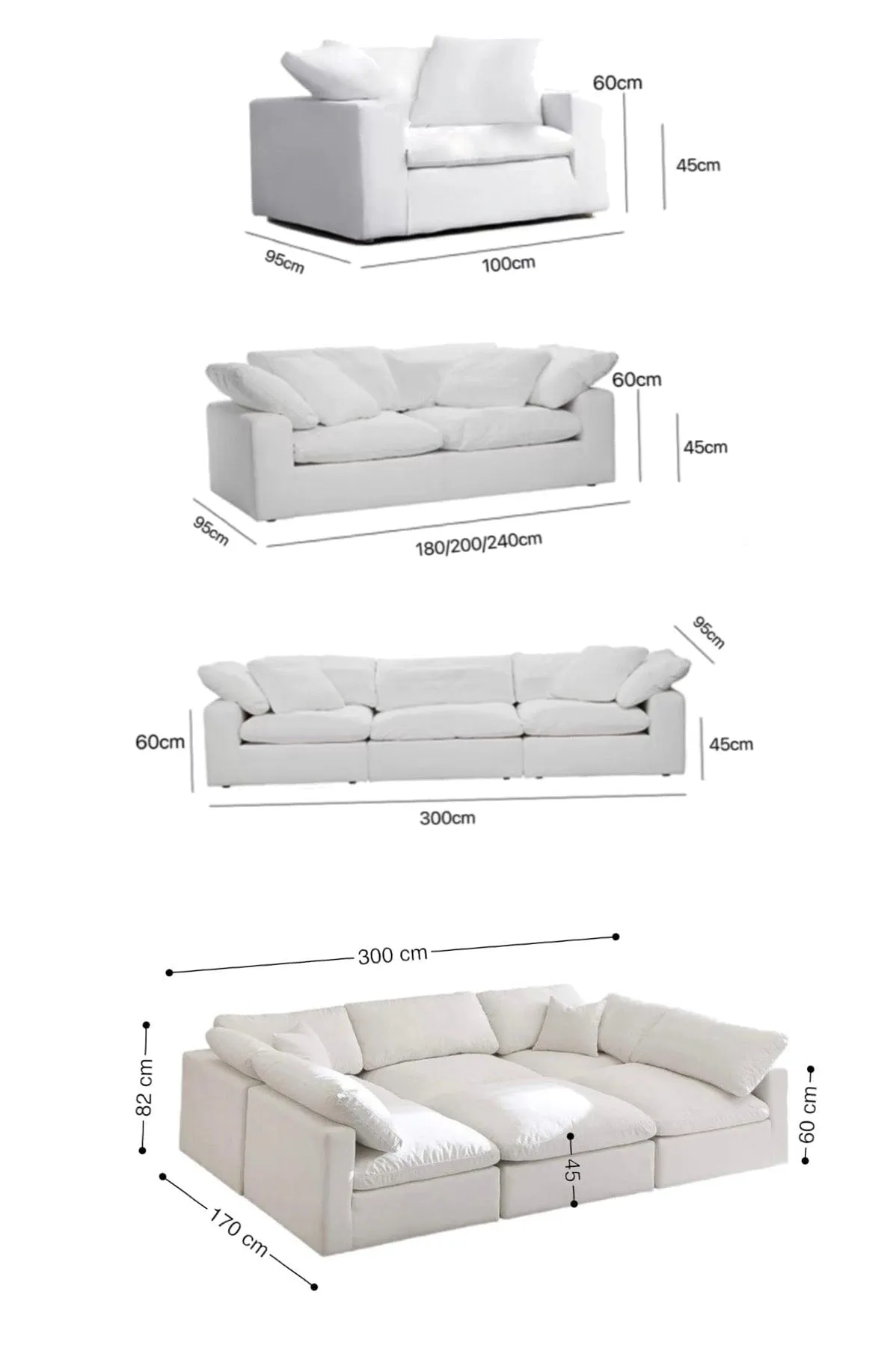 Cloud Sectional Sofa