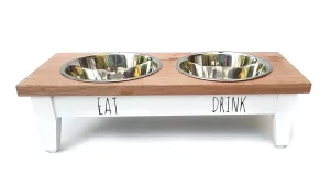 Customisable Raised Pet Feeder