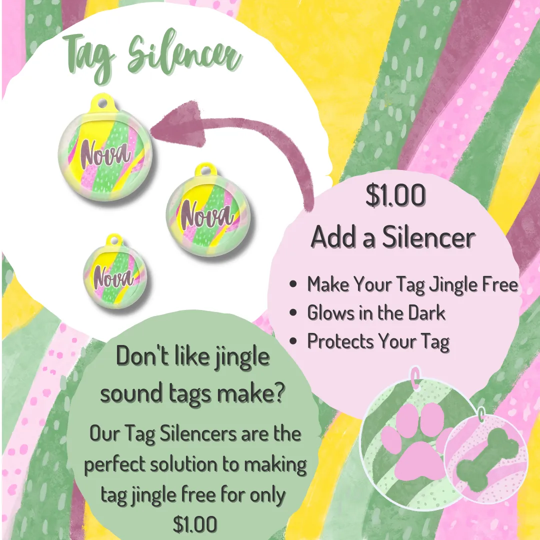 Dare to Test My Paws of Fury Funny Dog Tag
