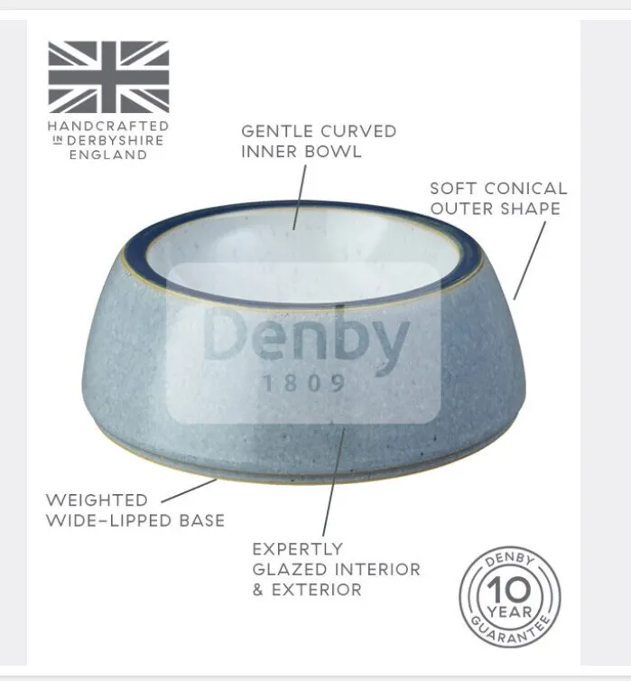 Denby Halo Small Pet Bowl