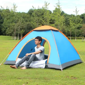 DESERTCAMEL CS061-1 Hand Throwing Automatically Quick Open Tent Portable Waterproof Camping Hiking Tent For 2 Persons