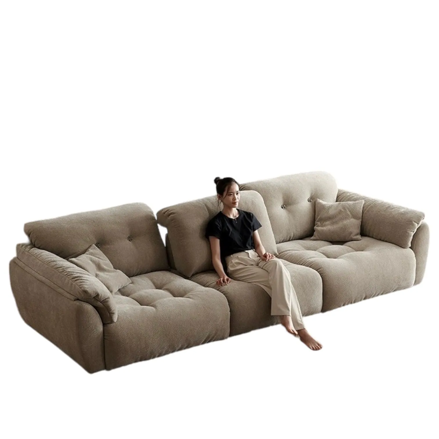 Dorsett Scratch Resistant Backrest Slider Sofa