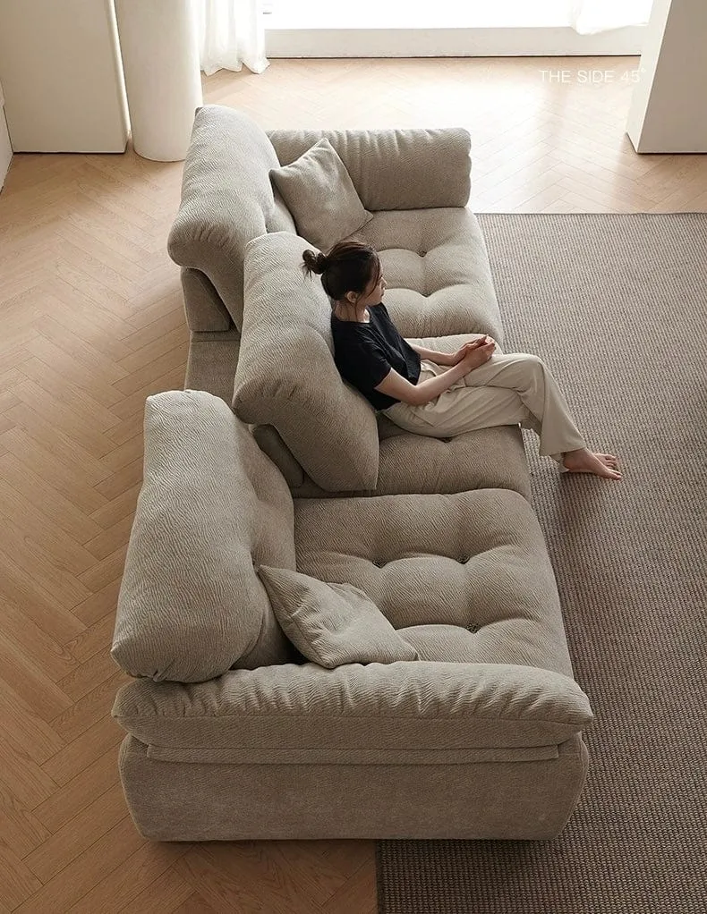 Dorsett Scratch Resistant Backrest Slider Sofa