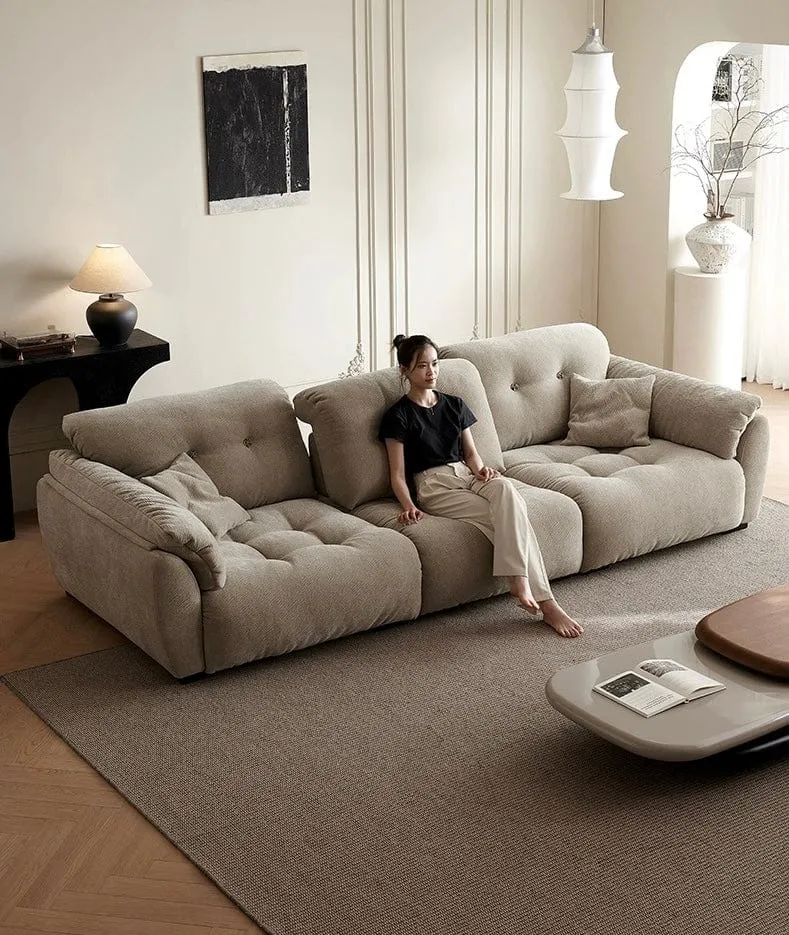 Dorsett Scratch Resistant Backrest Slider Sofa
