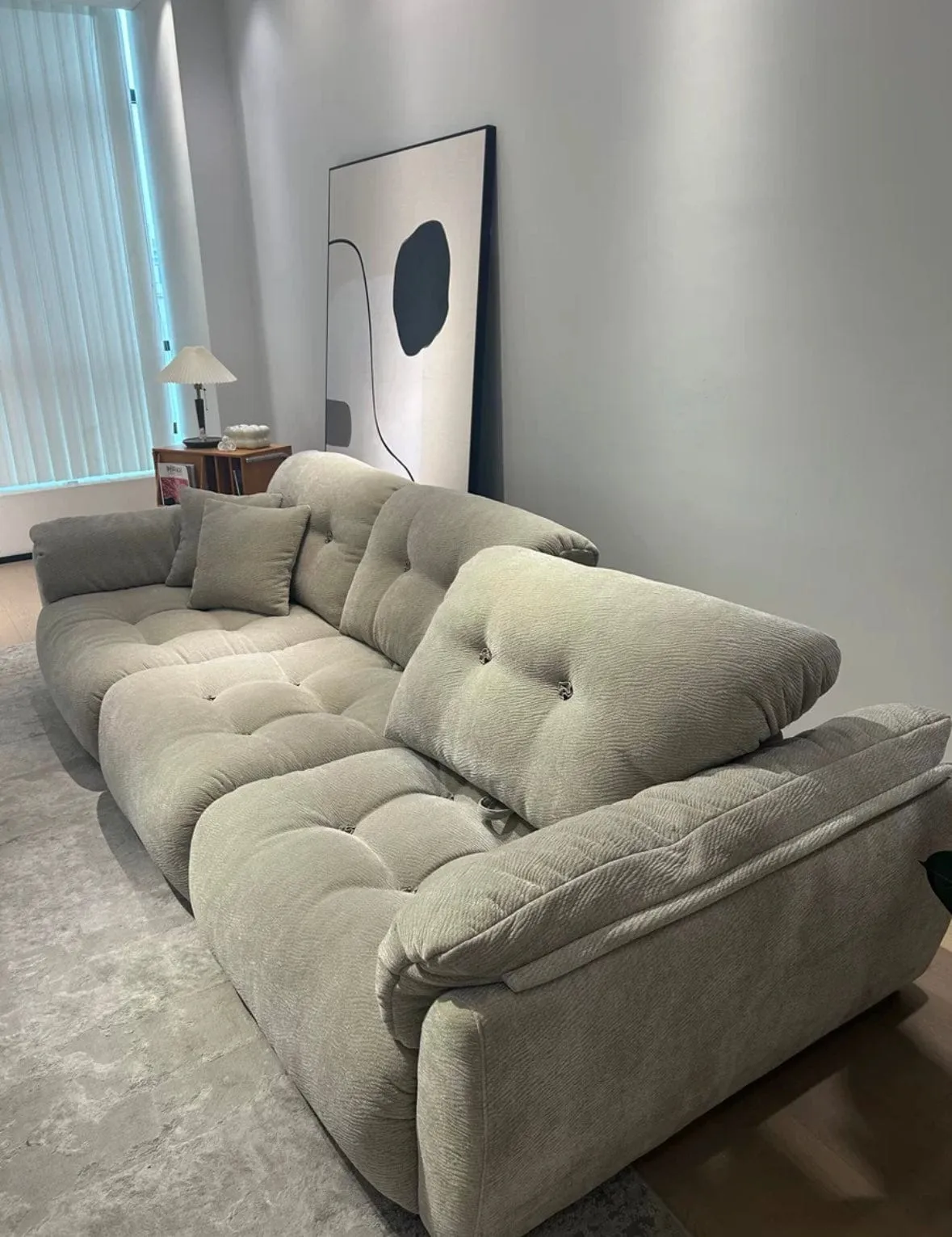 Dorsett Scratch Resistant Backrest Slider Sofa