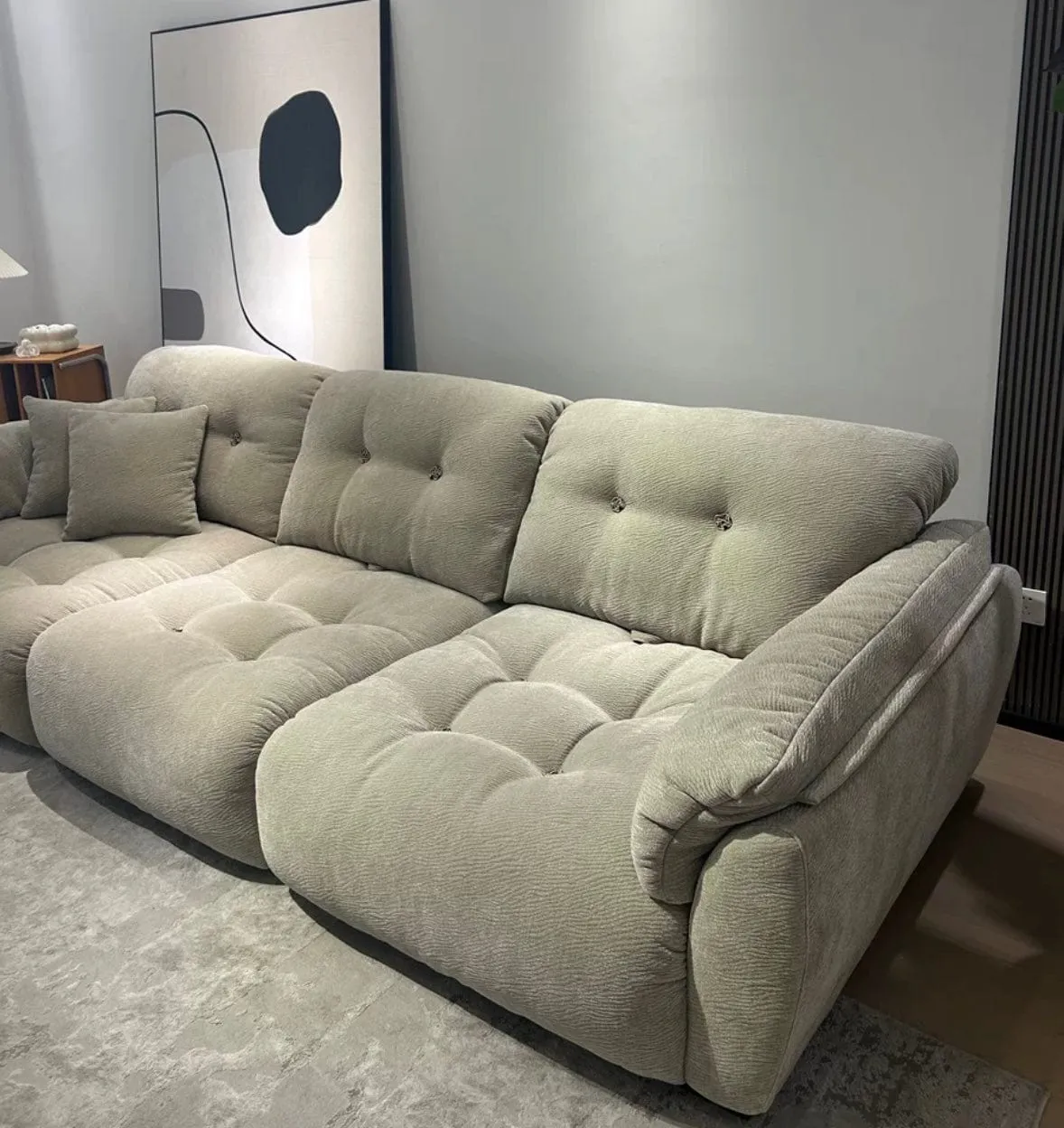 Dorsett Scratch Resistant Backrest Slider Sofa