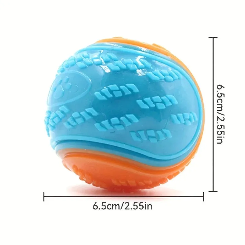 Durable Crew Ball Dog Toy – Interactive & Teeth Cleaning Chew
