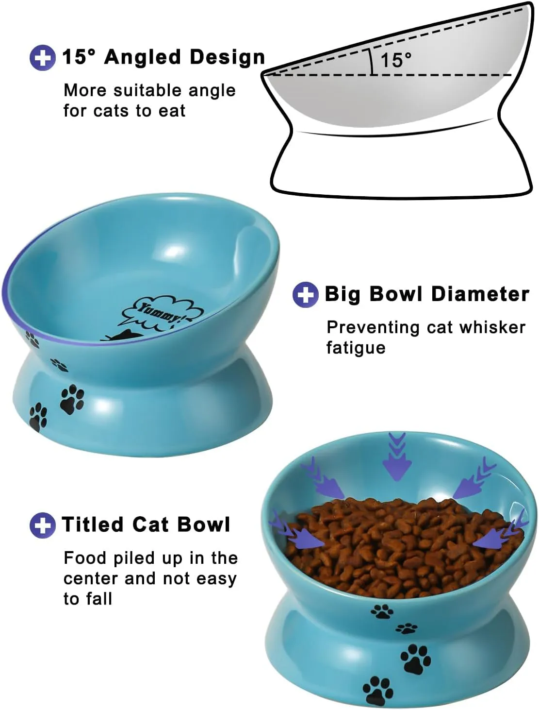 Elevated Cat Food Bowl - Meet Purrfect Posture! 🐱🍽️
