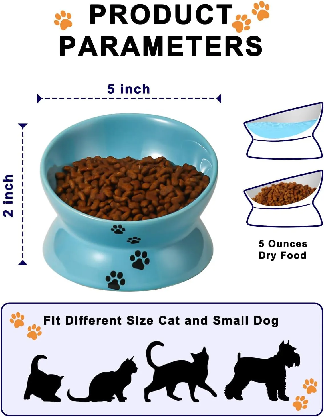 Elevated Cat Food Bowl - Meet Purrfect Posture! 🐱🍽️