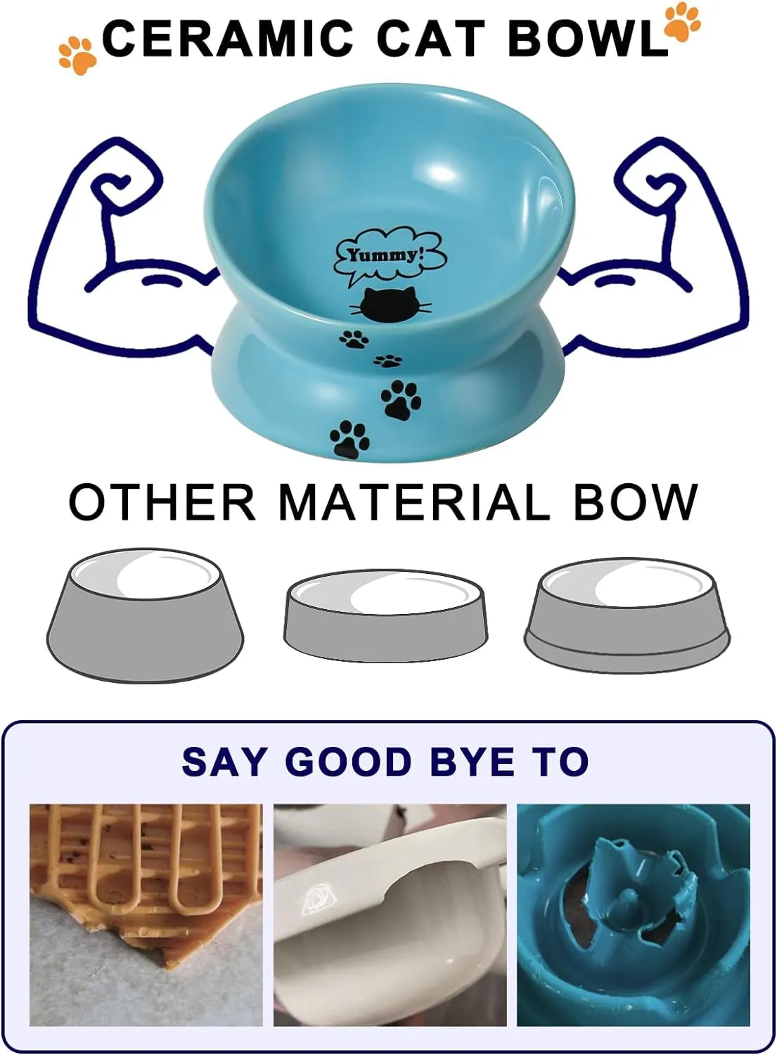 Elevated Cat Food Bowl - Meet Purrfect Posture! 🐱🍽️