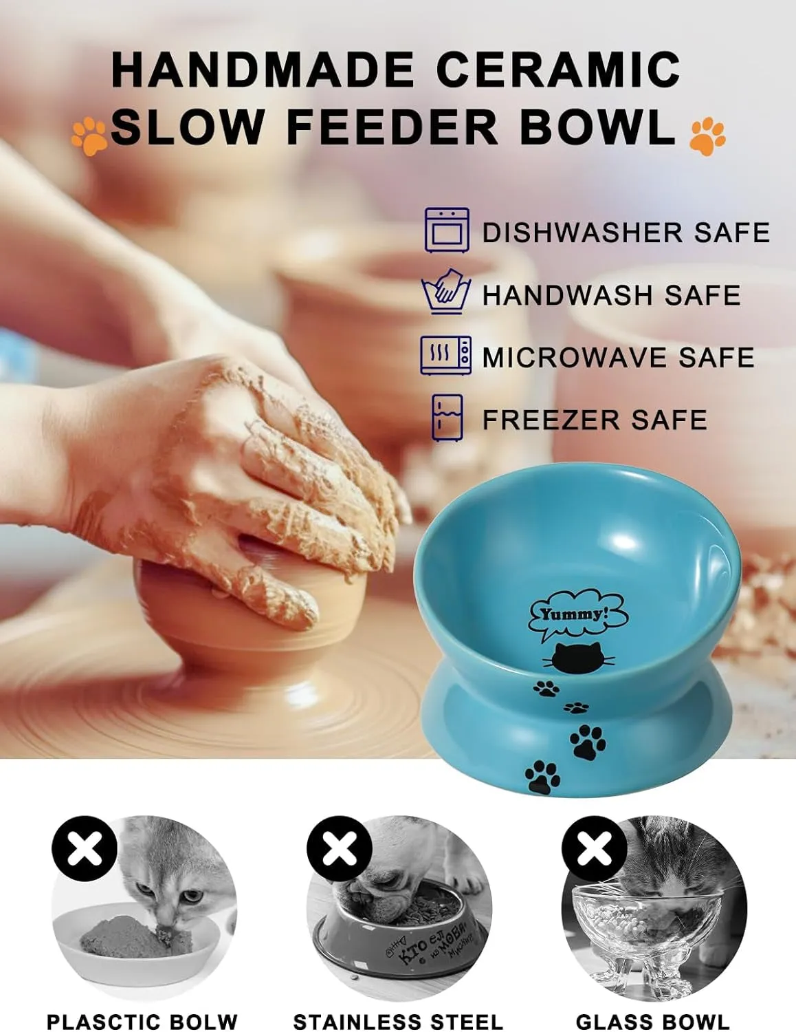 Elevated Cat Food Bowl - Meet Purrfect Posture! 🐱🍽️