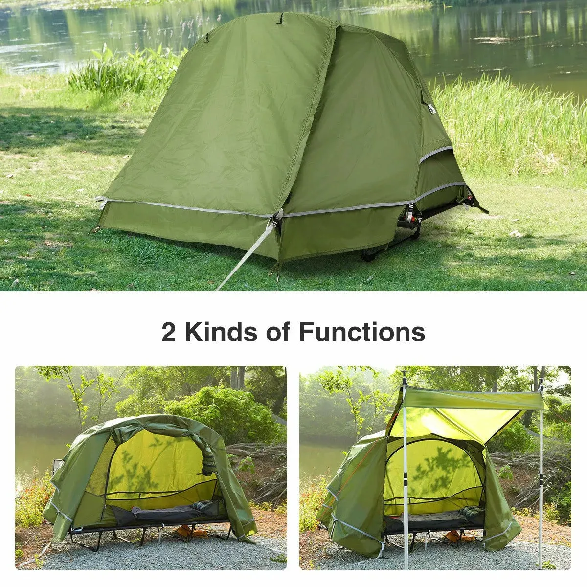 Folding Camping Tent cot for 1 Person