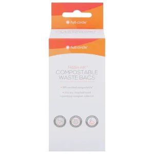 Full Circle Compostable Waste Bags: Eco-Friendly, 25 Count - 6-Pack