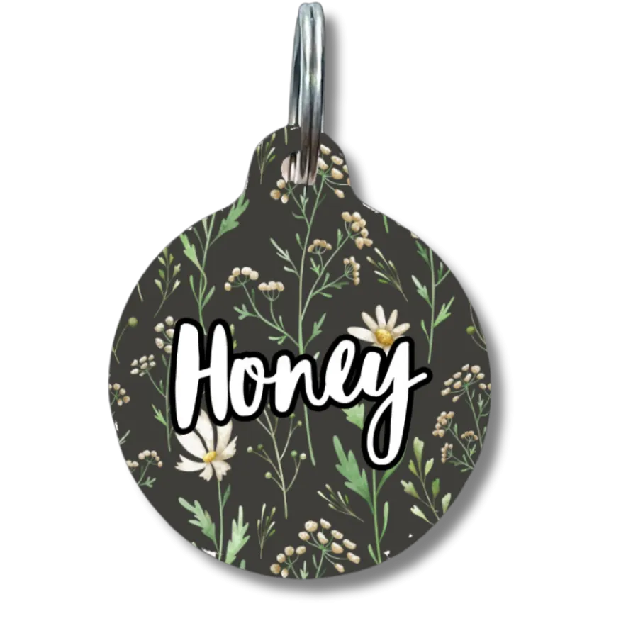 Grow Wild Circle Pet Tag