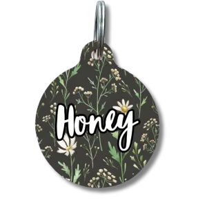 Grow Wild Circle Pet Tag