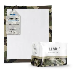 Incontinence Bed Pads Disposable Camo Underpads