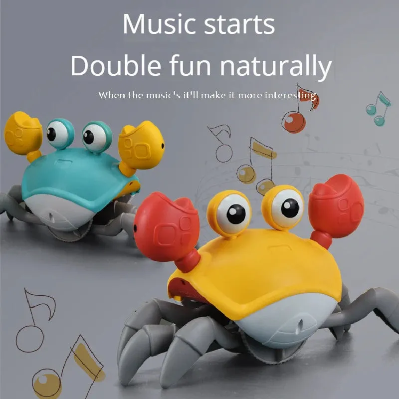 Interactive Musical Induction Crab Toy