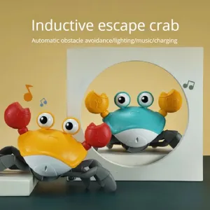 Interactive Musical Induction Crab Toy