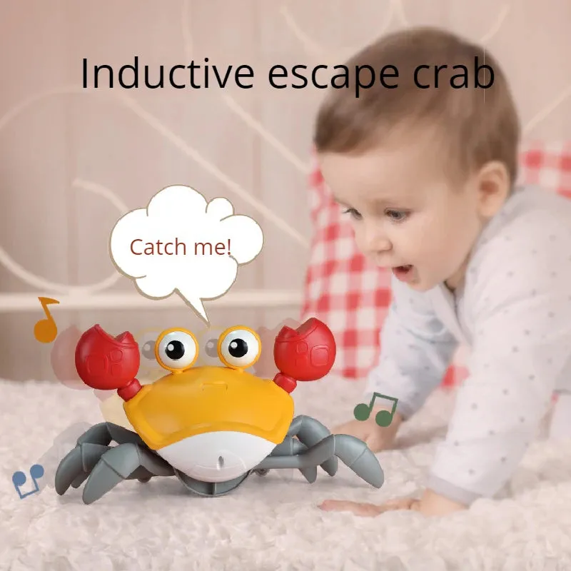 Interactive Musical Induction Crab Toy