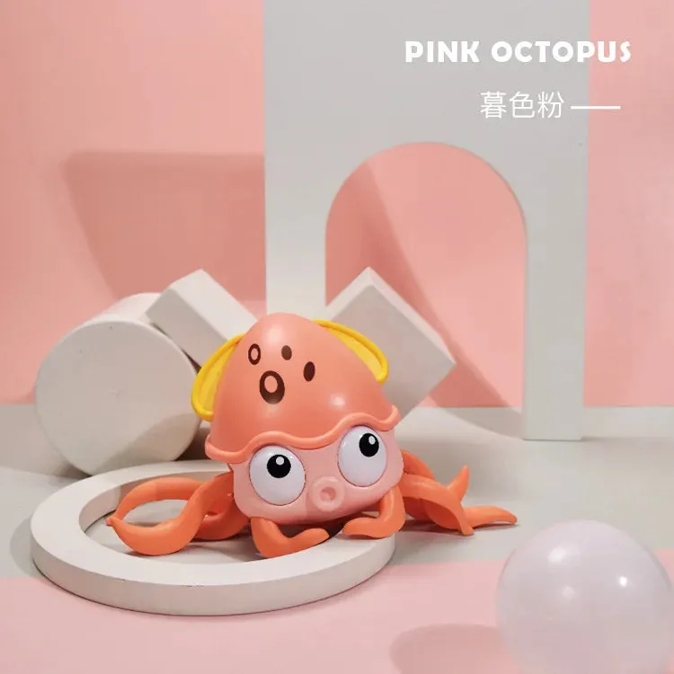 Interactive Musical Induction Crab Toy