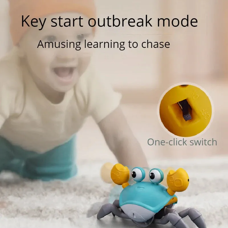 Interactive Musical Induction Crab Toy