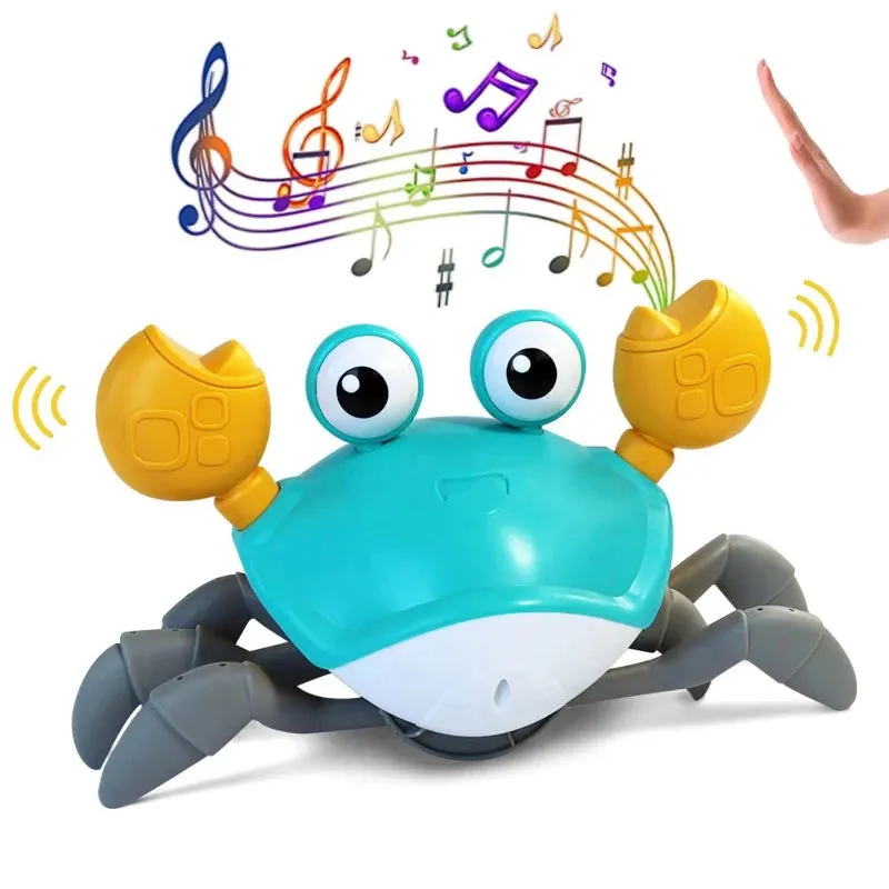 Interactive Musical Induction Crab Toy