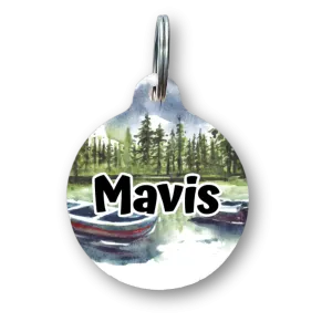 Low Creek Circle Pet Tag