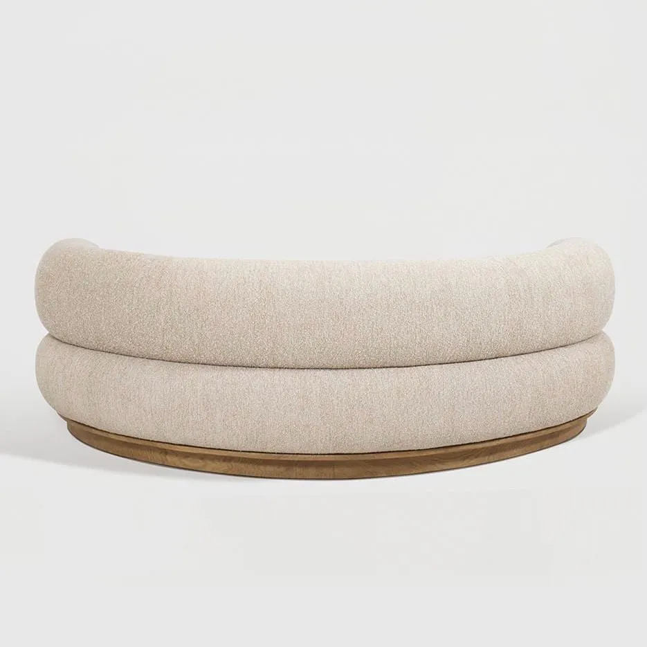 Lucifer Boucle Curve Sofa