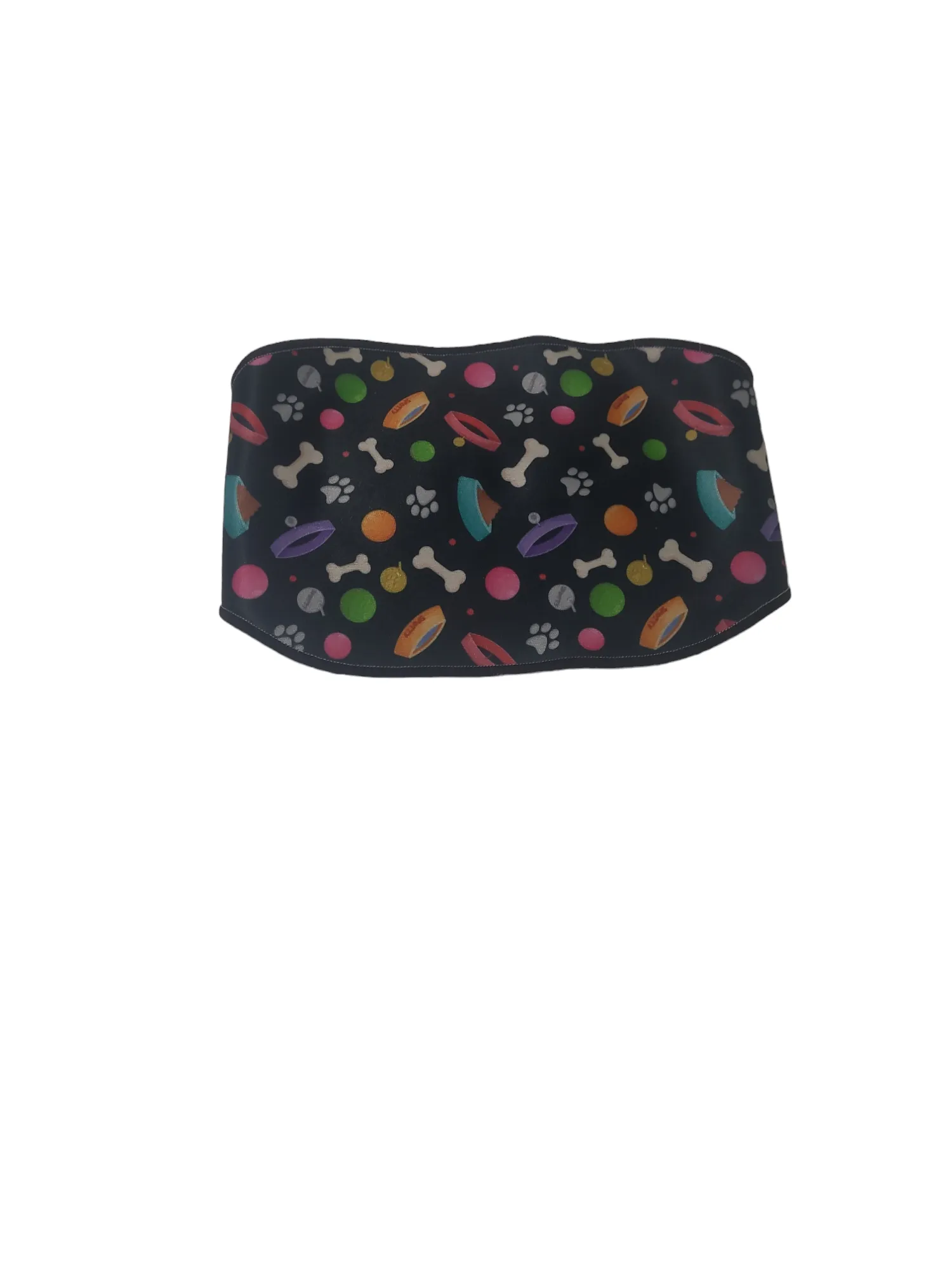 Male Dog Belly Band Wrap - Playful Dog Print Style #2