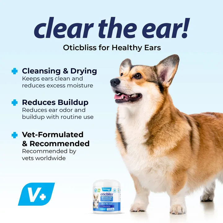 Oticbliss™ Advanced Cleaning Ear Wipes - VetPass Free Sample