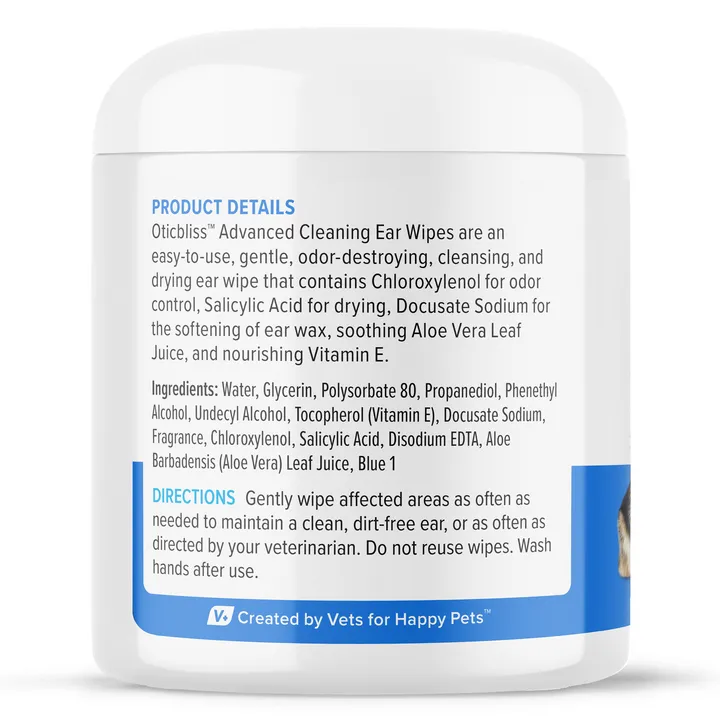 Oticbliss™ Advanced Cleaning Ear Wipes - VetPass Free Sample