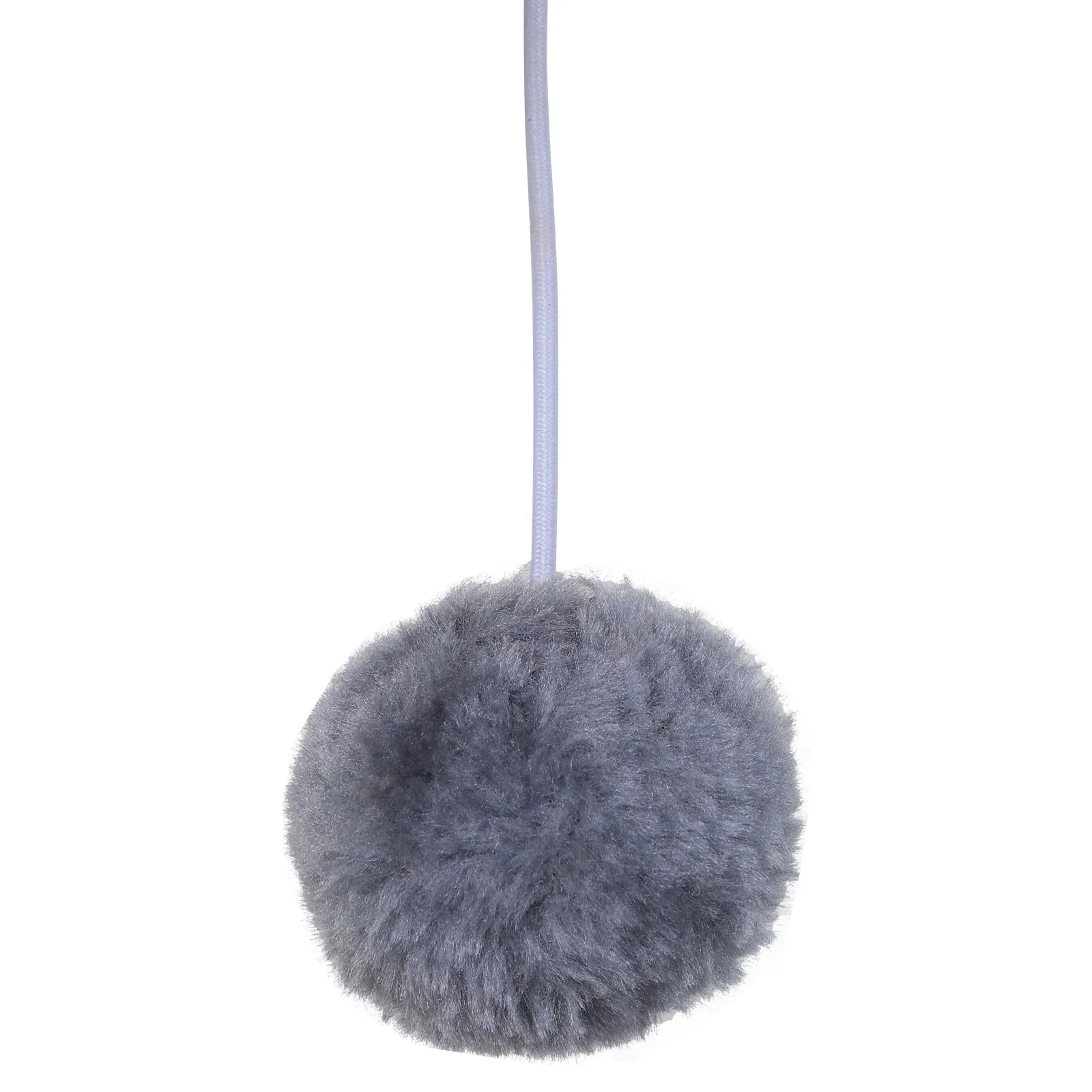 PawHut Cat Activity Tree Kitten Play Tower Palace Two-Tier Scratching Grey
