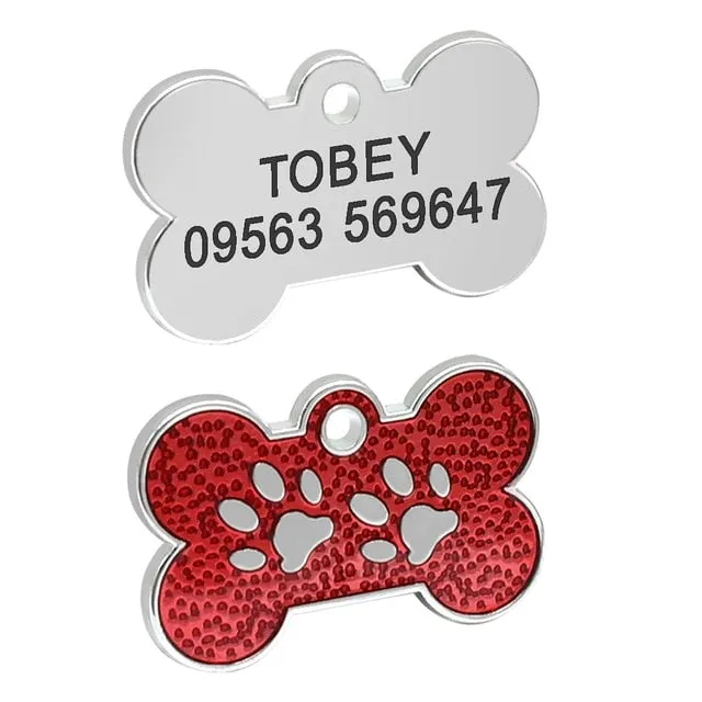Personalized Dog Tags Engraved