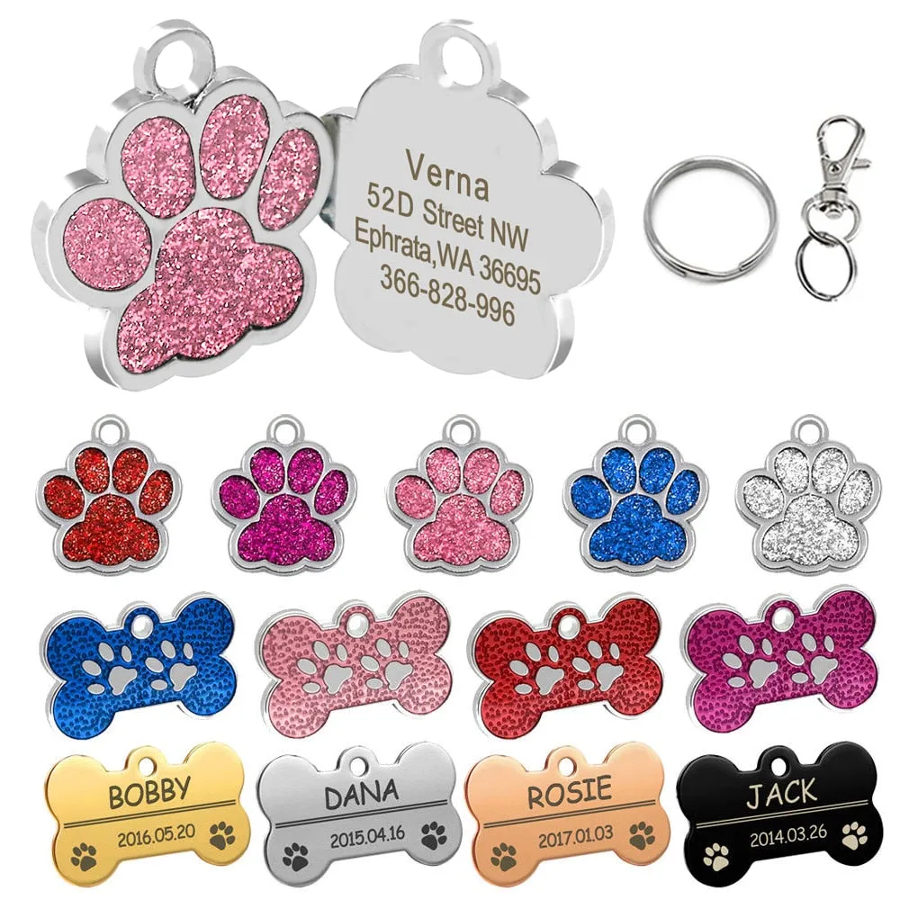 Personalized Dog Tags Engraved