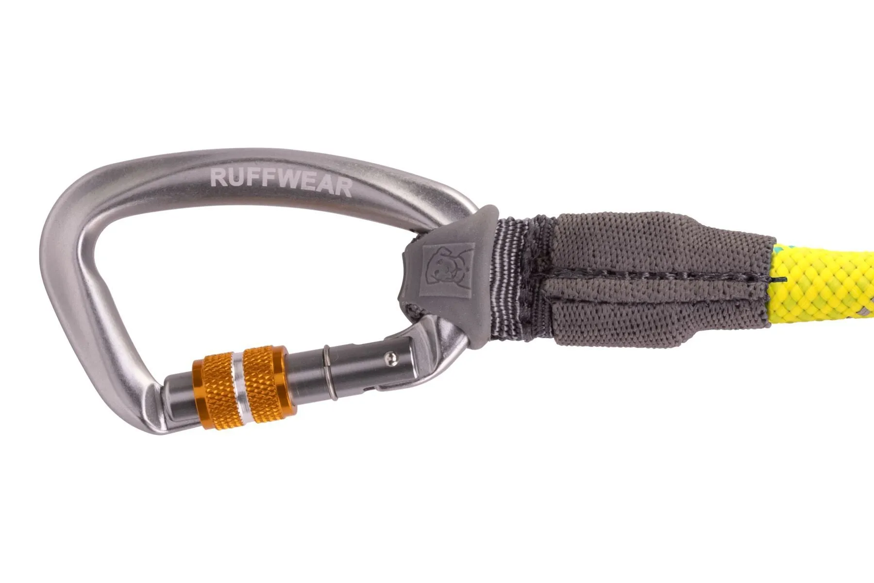 Ruffwear Knot-a-Long Reflective Rope Traffic Dog Leash (Lichen Green)