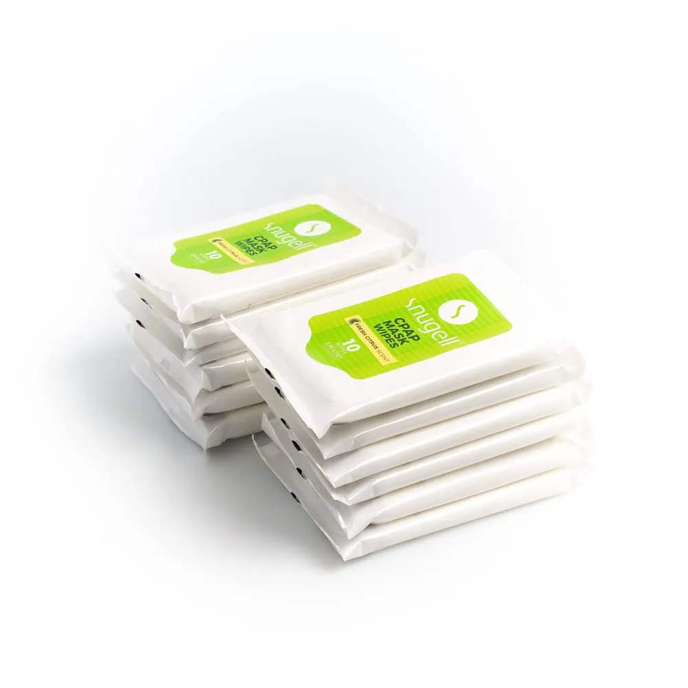 Snugell CPAP Mask Wipes 120 Count