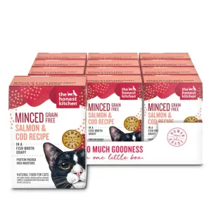 The Honest Kitchen - Cat Fd Salmon Cod Gravy (Pack of 12-5.5 Oz)