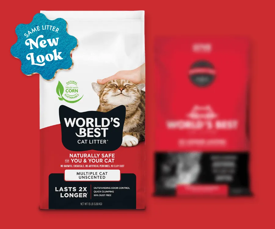 Worlds Best Multi-Cat Clumping Litter